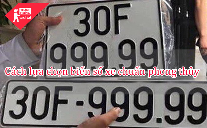 cách chọn biển số xe chuẩn phong thủy