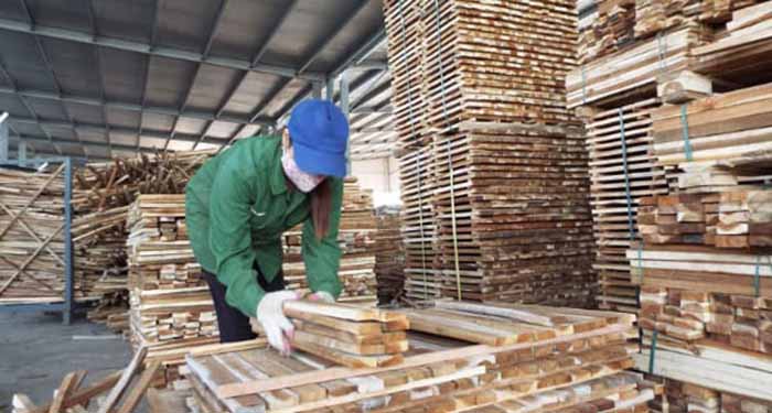 đóng pallet gỗ, thùng gỗ