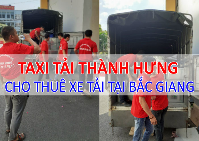 Dịch vụ cho thuê xe tải chở hàng tại Bắc Giang