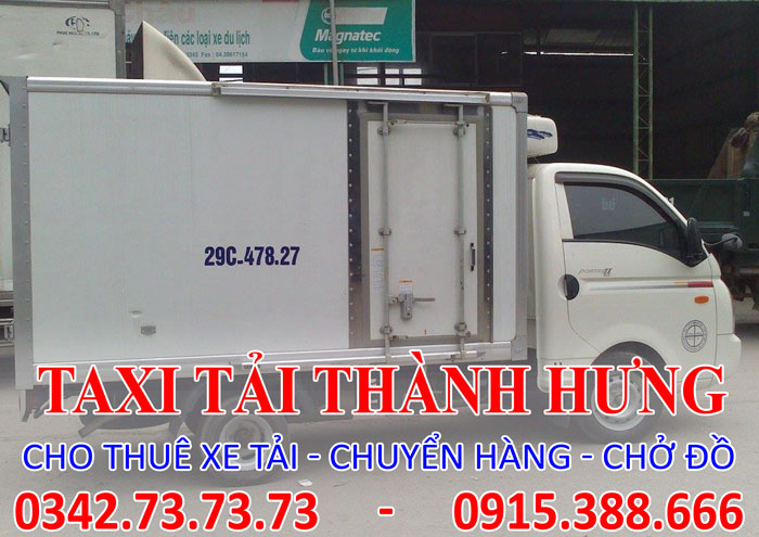 Dịch vụ cho thuê xe tải đông lạnh uy tín