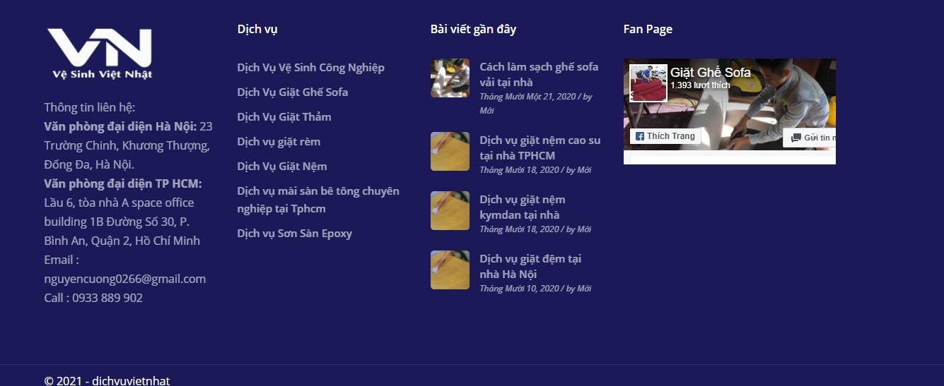 Dịch vụ vệ sinh