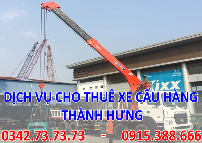 Dịch vụ cẩu hàng tại Hà Nội giá rẻ