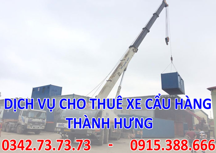 Dịch vụ cẩu hàng tại Hà Nội