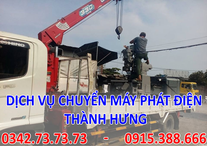 Dịch vụ chuyển máy phát điện tại Hà Nội giá rẻ