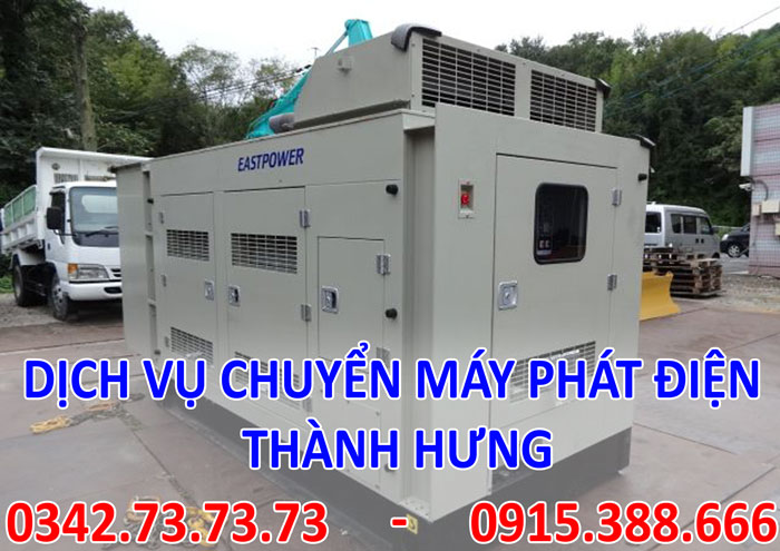 Dịch vụ chuyển máy phát điện tại Hà Nội
