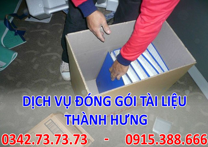 Dịch vụ đóng gói tài liệu giá rẻ tại Hà Nội