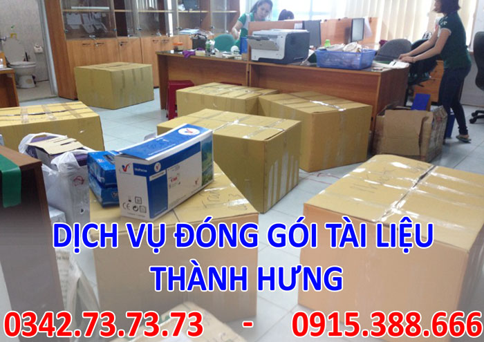 Dịch vụ đóng gói tài liệu giá rẻ