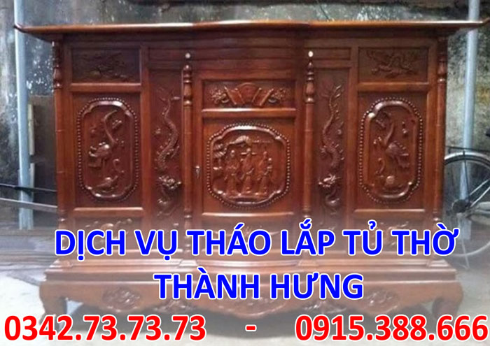 Tìm thợ tháo tủ thờ tại Hà Nội