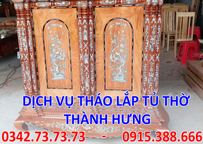 Tìm thợ tháo tủ thờ