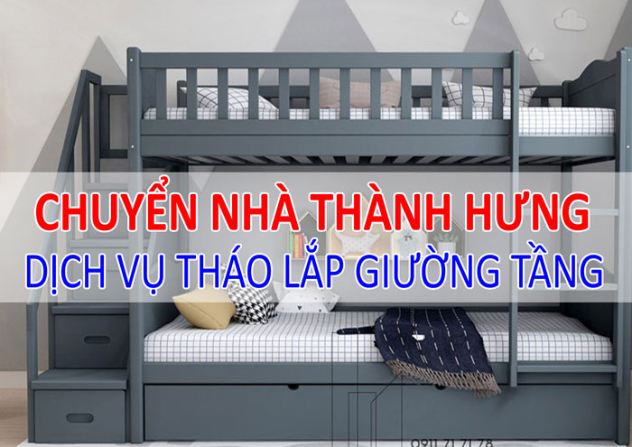 Dịch vụ tháo lắp giường tầng tại Hà Nội Dịch vụ tháo lắp giường tầng tại Hà Nội