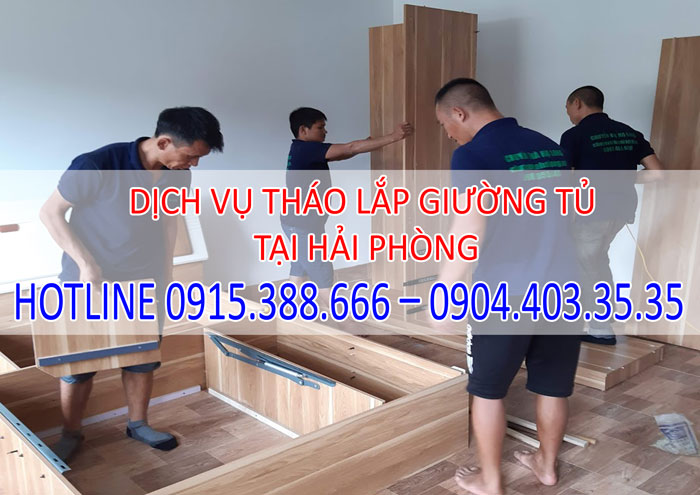 Dịch vụ tháo lắp giường tủ tại Hải Phòng