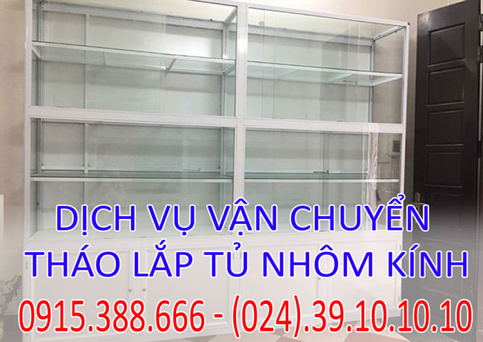 Dịch vụ tháo lắp tủ nhôm kính tại Hà Nội