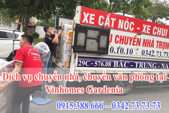 Dịch vụ chuyển nhà, chuyển văn phòng tại Vinhomes Gardenia