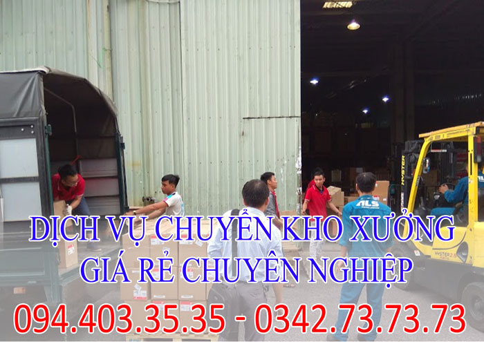 Dịch vụ chuyển kho xưởng giá rẻ chuyên nghiệp | 0342.73.73.73