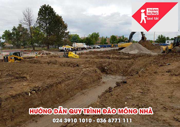 quy trình đào móng nhà quy trình đào móng nhà