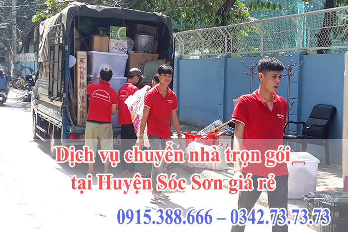 Dịch vụ chuyển nhà Sóc Sơn chuyên nghiệp: Nhanh chóng - Hiệu quả - Giá cả cạnh tranh