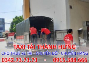 Dịch vụ Cho thuê xe tải, chuyển nhà - chuyển văn phòng tại Tiên du