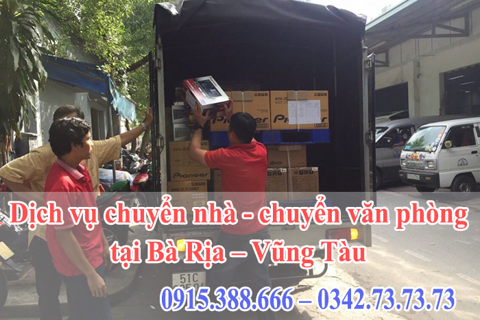 Dịch v�?chuyển nhà - chuyển văn phòng tại Bà Rịa �?Vũng Tàu