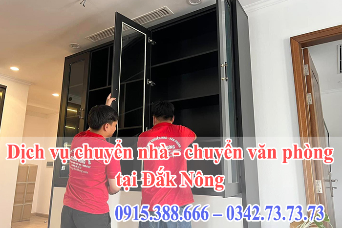 Dịch v�?chuyển nhà - chuyển văn phòng tại Đắk Nông