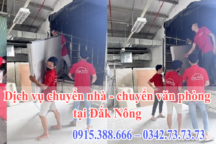 Dịch v�?chuyển nhà - chuyển văn phòng tại Đắk Nông