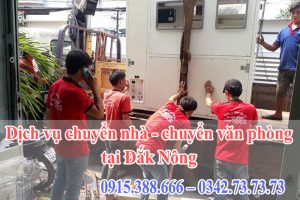 Dịch vụ chuyển nhà - chuyển văn phòng tại Đắk Nông