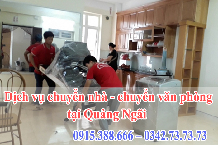 Dịch v�?chuyển nhà - chuyển văn phòng tại Quảng Ngãi