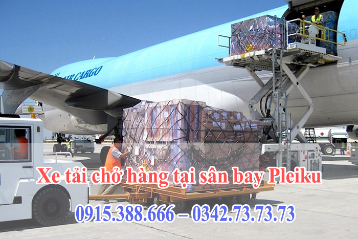 Dịch vụ cho thuê xe tải chở hàng tại sân bay Pleiku của Thành Hưng