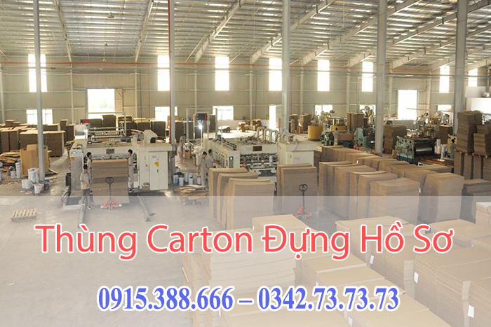Thùng Carton Đựng Hồ Sơ, Tài Liệu văn phòng.