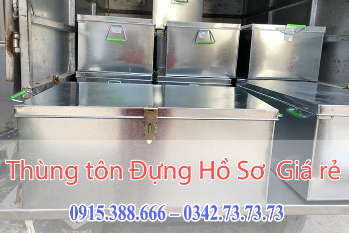 thung-ton-dung-ho-so Thùng tôn Đựng Hồ Sơ - Hòm Đựng Tài Liệu Giá rẻ
