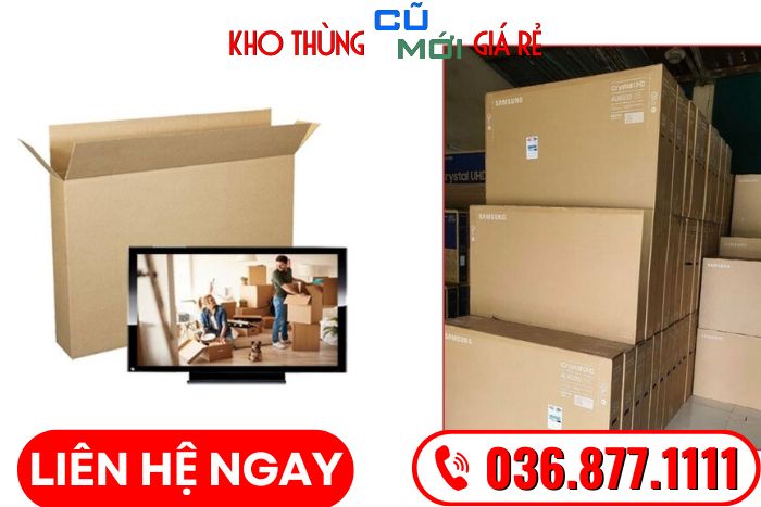 Thùng carton cũ mới giá rẻ 