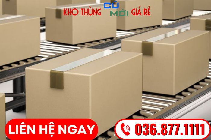 thùng carton cũ - mới