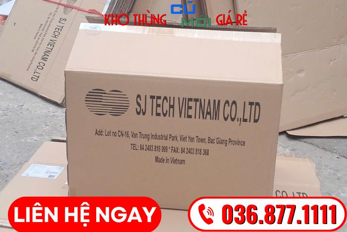 địa chỉ cung cấp thùng carton Bạc Liêu