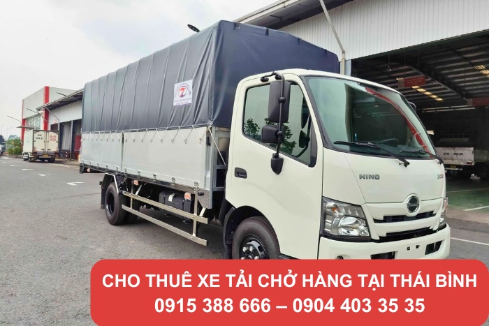 Thành Hưng cho thuê xe tải chở hàng Thái Bình với giá cước phải chăng