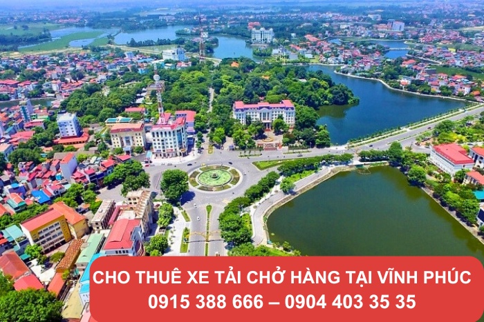 Nhu cầu thuê xe chở hàng tại Vĩnh Phúc ngày càng tăng cao