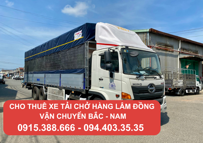 Giá cho thuê xe tải ch�?hàng �?Lâm Đồng