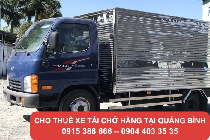 Dịch vụ cho thuê xe tải chở hàng tại Quảng Bình của Thành Hưng có nhiều ưu điểm vượt trội