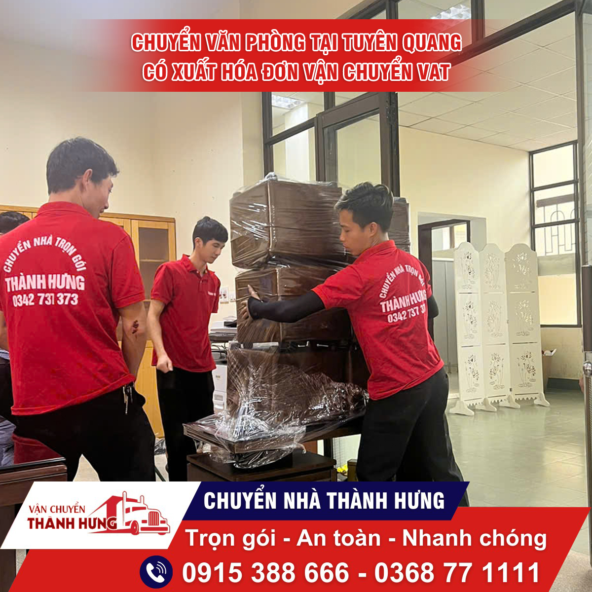 Dịch v�?chuyển văn phòng tại Tuyên Quang chuyên nghiệp