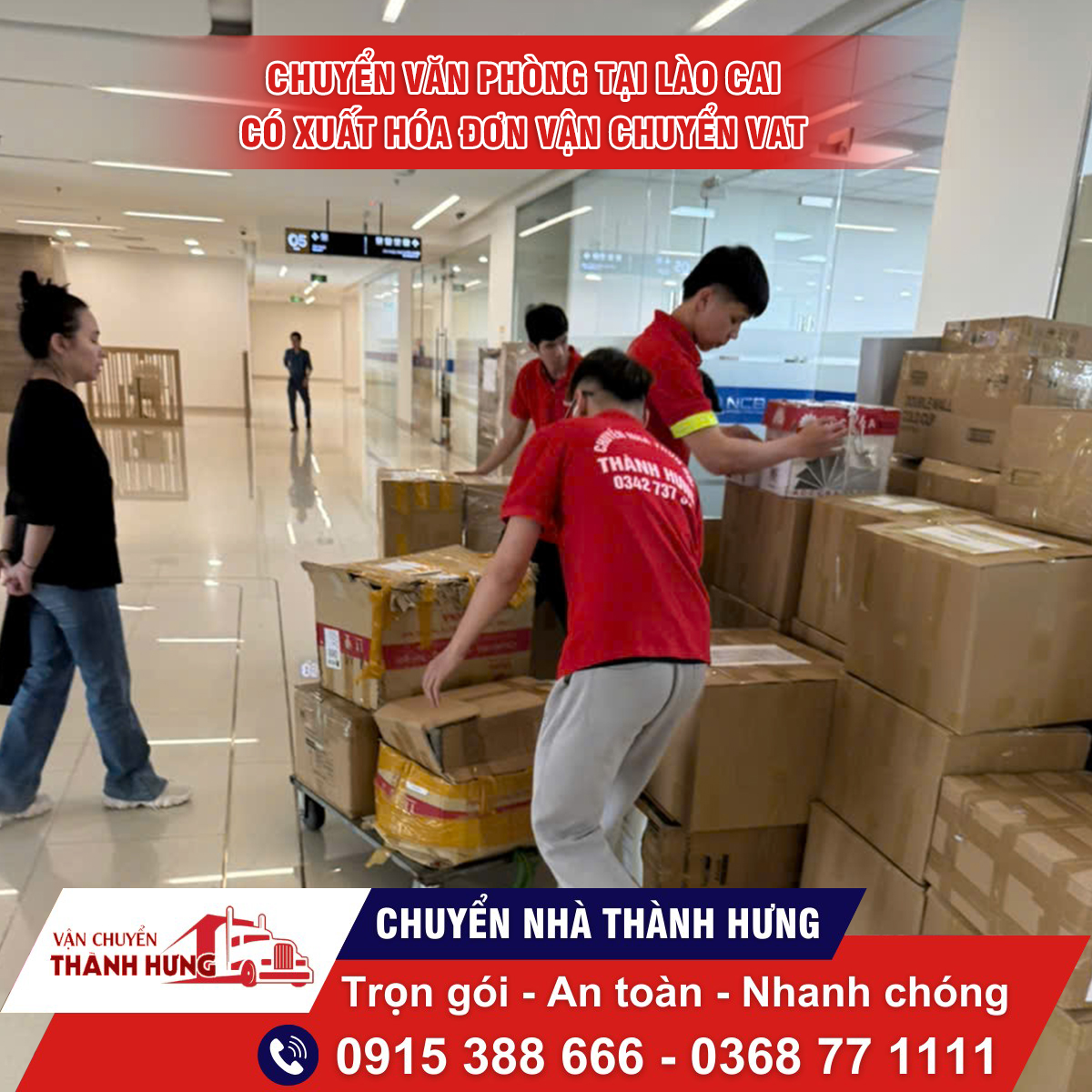 Chuyển văn phòng tại Lào Cai uy tín