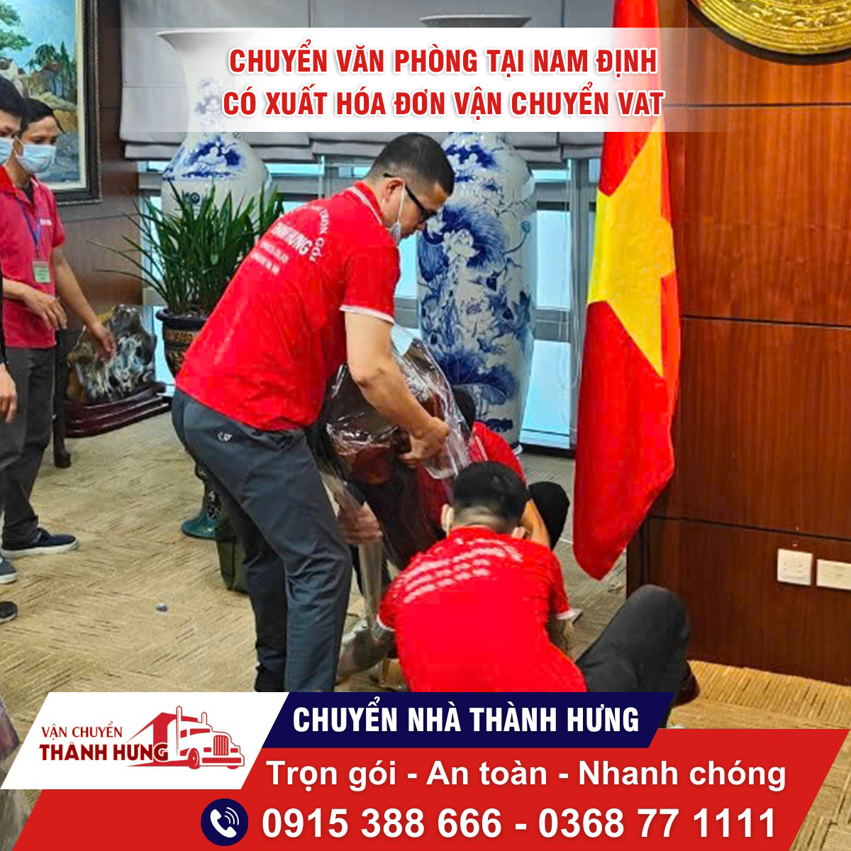 Chuyển văn phòng Nam Định