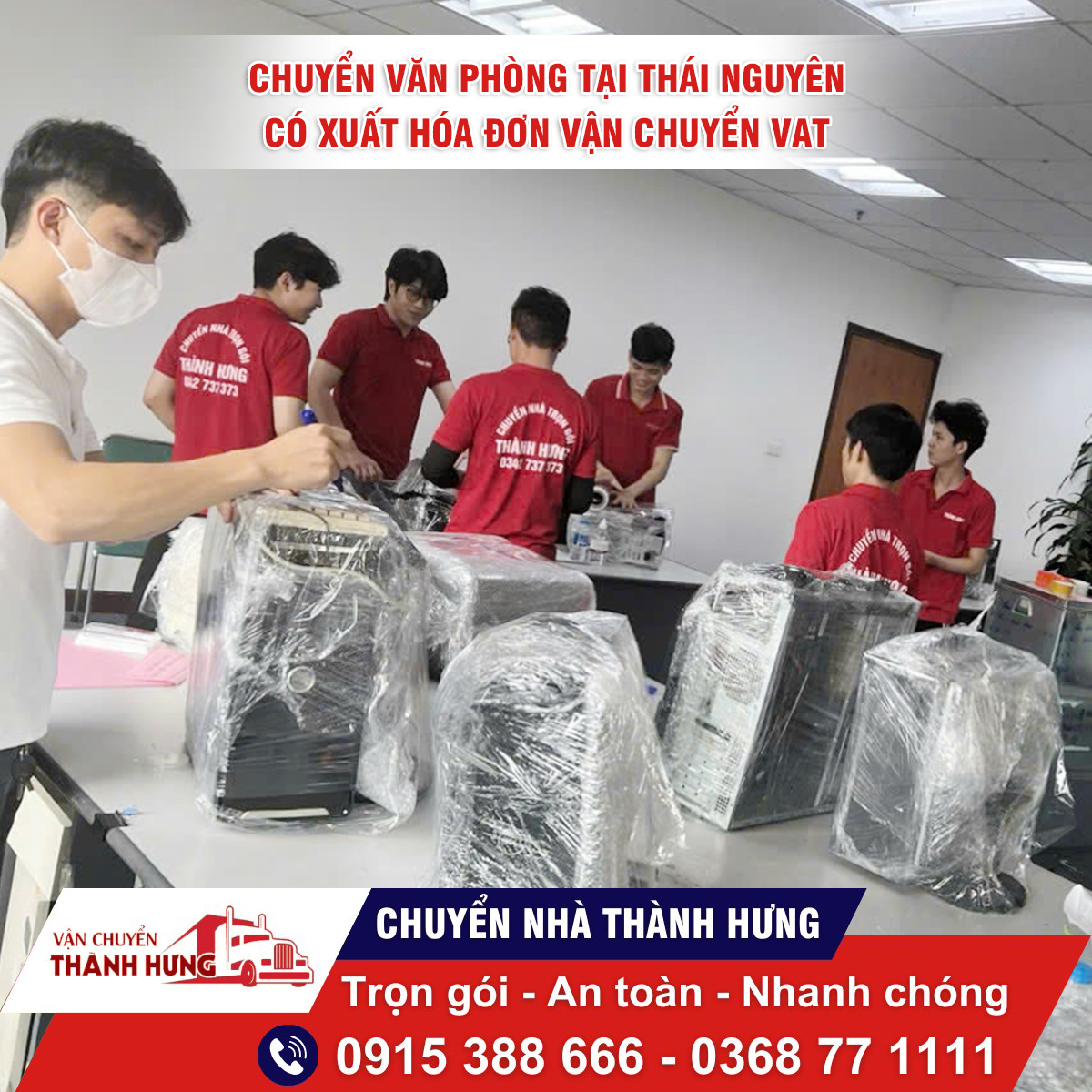 Dịch v�?Chuyển văn phòng tại Thái Nguyên